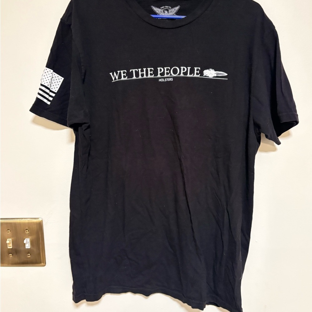 Holster we the‎ people Black Men's T-Shirt